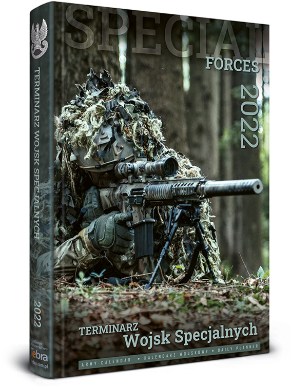 Calendar Special Forces 2022 A5 Producent Terminarzy Wojskowych i